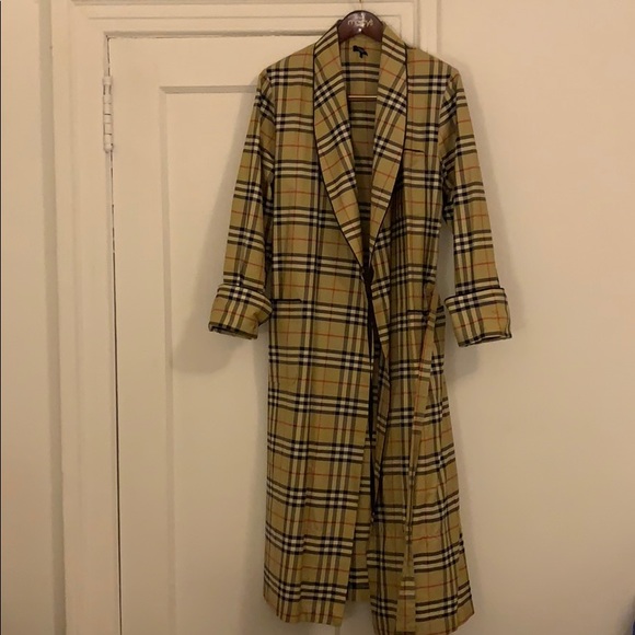 burberry mens robe